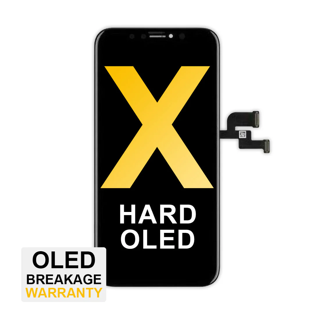 (MP+) Hard OLED Assembly for iPhone X – Black